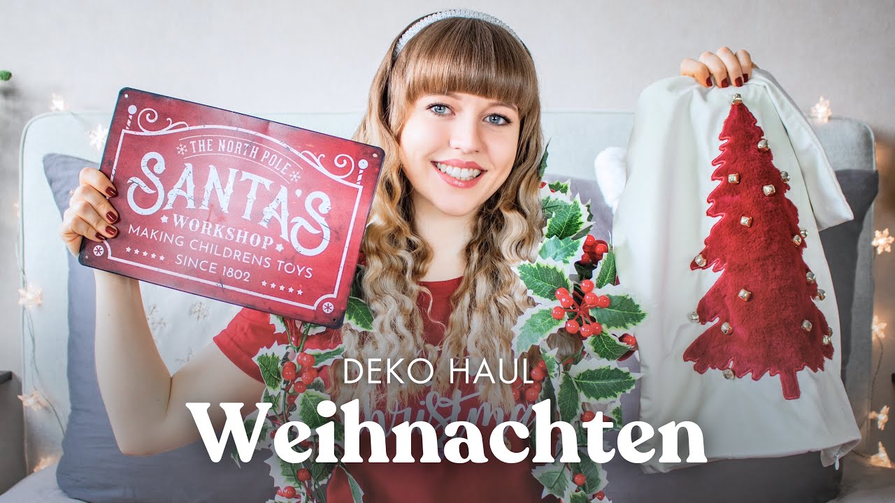 XXL Weihnachtsdeko Haul 2023 | Weihnachten Deko Haul | Winterdeko Haul | Annika Shurafa
