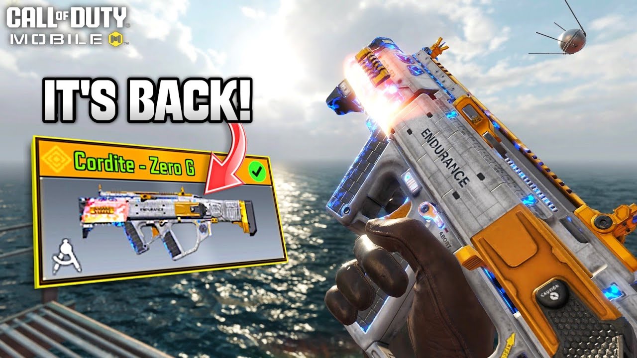 Cordite Zero G is Back again to Melt your enemies!