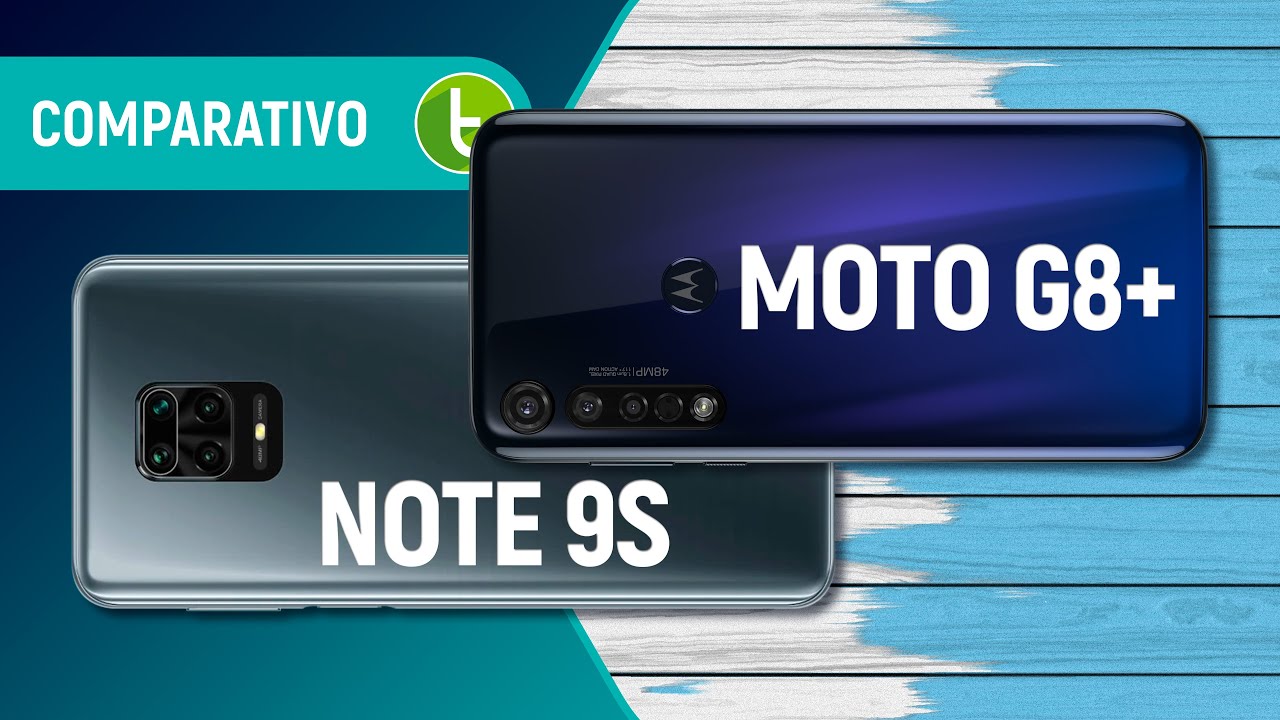 REDMI NOTE 9S vs MOTO G8 PLUS: será que MOTOROLA SUPERA XIAOMI? | Comparativo