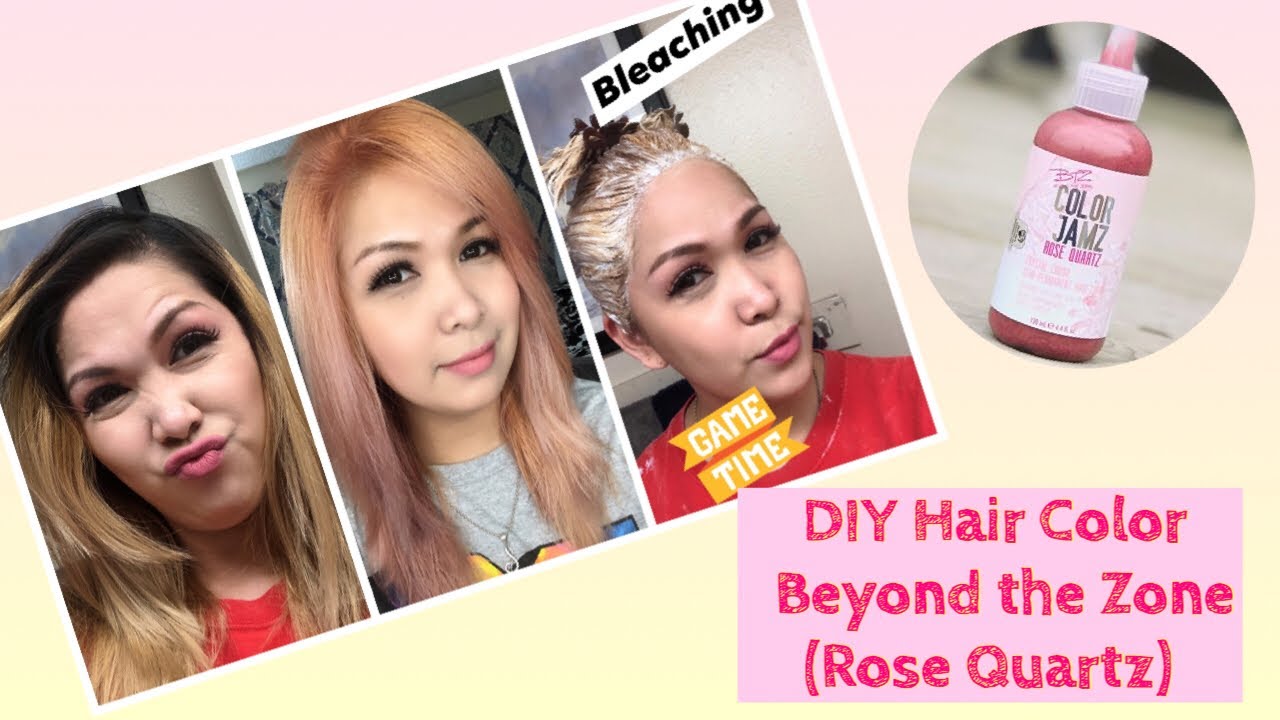 DIY Hair Color using Beyond the Zone JAMZ Rose Quartz