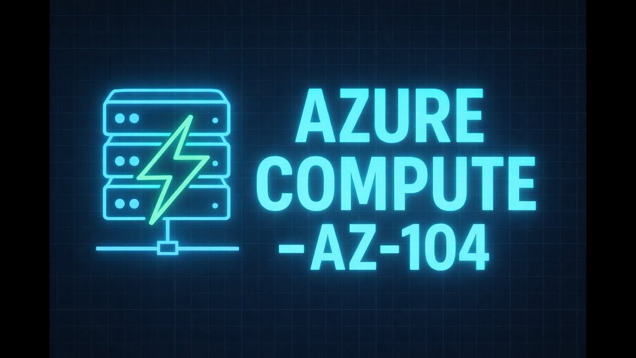 Развертывание и управление вычислительными ресурсами Azure (AZ-104) — пошаговое руководство с реа...