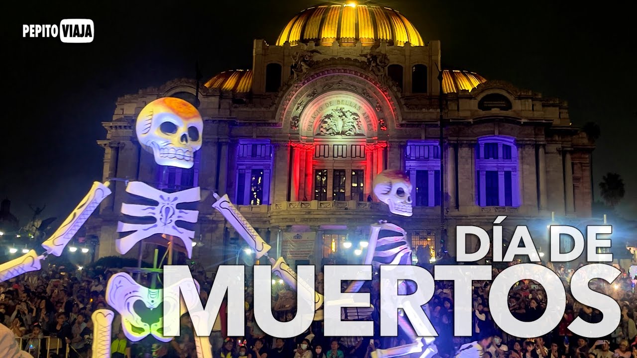 COMO se VIVE el DIA de MUERTOS en CDMX 💀