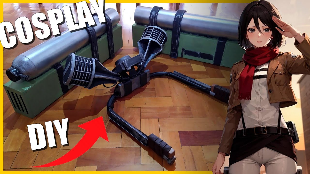 Cosplay de Mikasa - Como fazer?! ATTACK ON TITAN!