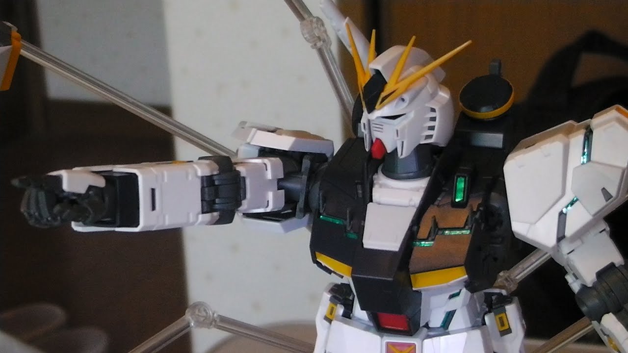 MG 1/100 Nu Gundam Ver. Ka Review Part 1: Articulation