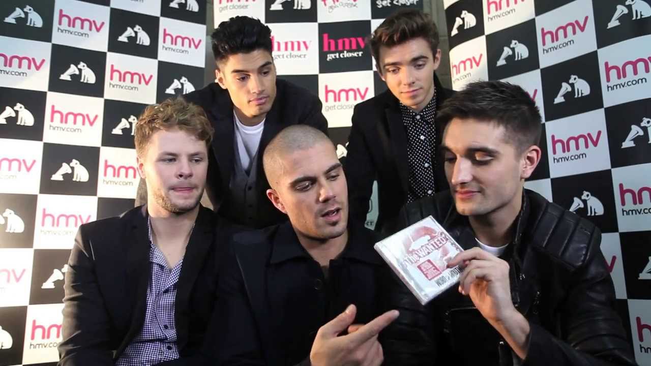 The Wanted meet fans at 363 Oxford Street