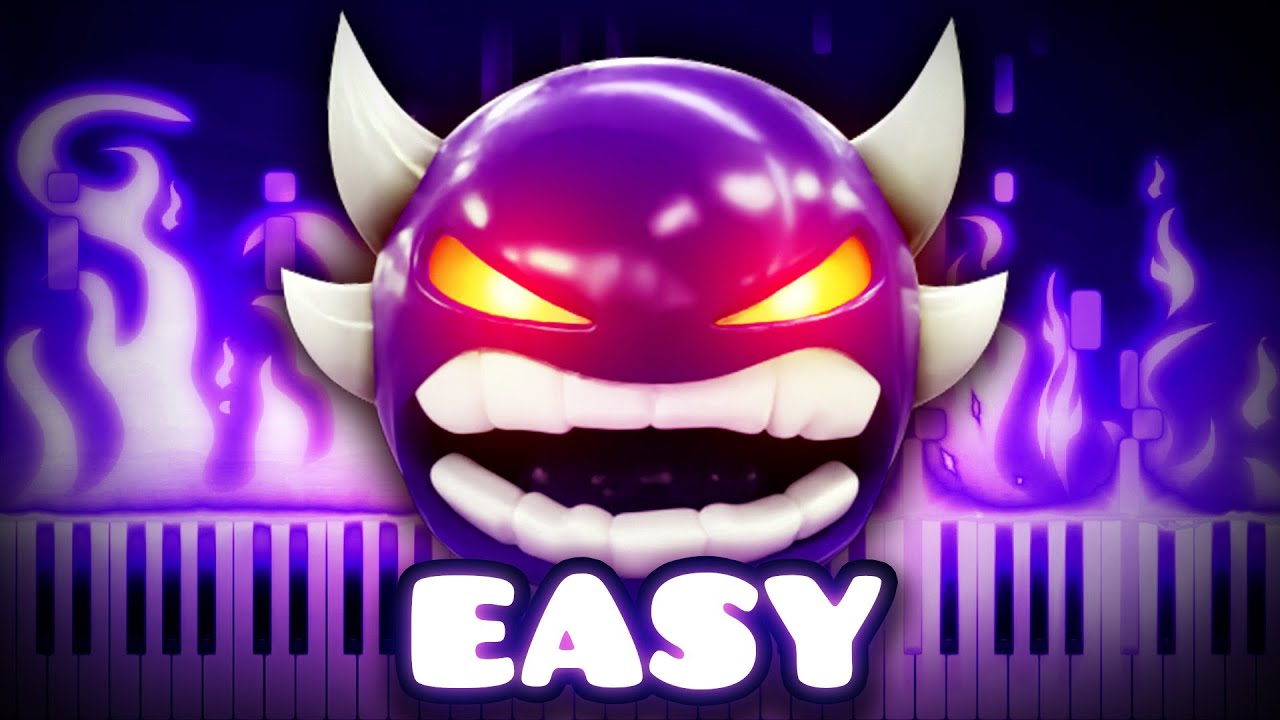 Duelo Maestro - Geometry Dash | EASY Piano Tutorial
