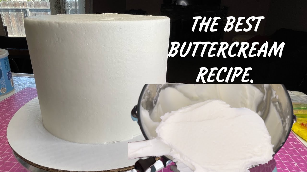 LA MEJOR RECETA DE CREMA DE MANTEQUILLA (BUTTERCREAM) video bien explicado.