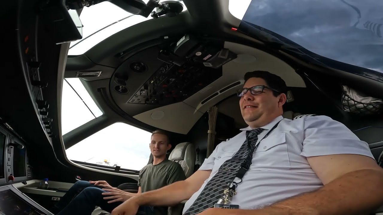 Embraer Legacy 500 — настройка кабины с Брэндоном и Брэндоном