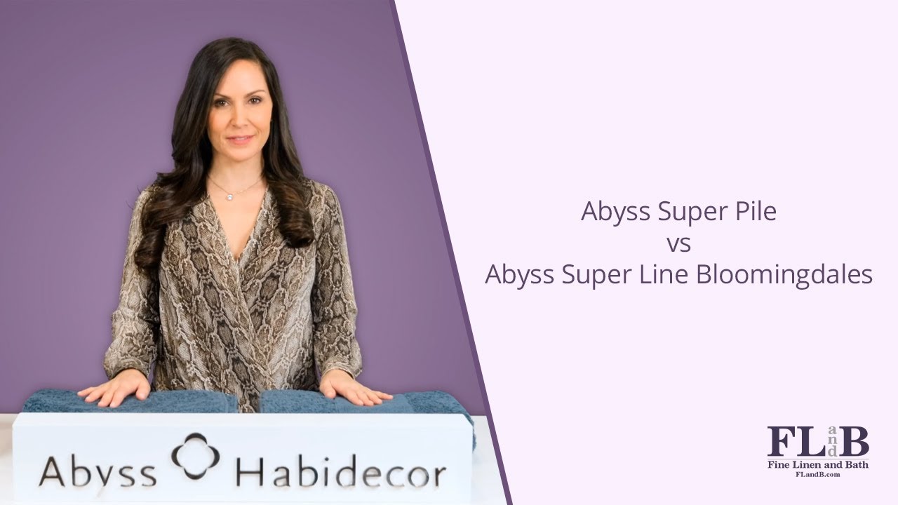 Abyss Super Pile vs Abyss Super Line Bloomingdales