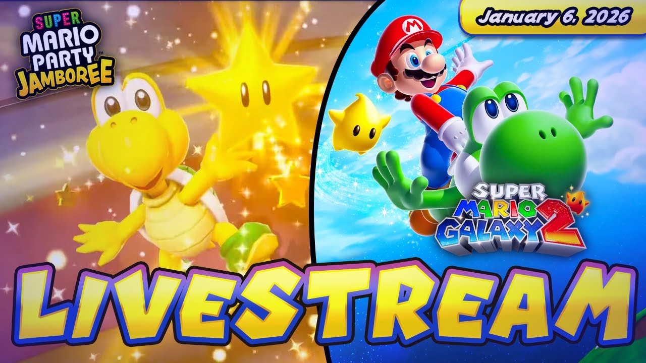 Mario Party Jamboree with YOU! + More Super Mario Galaxy 2 Post-Game Later