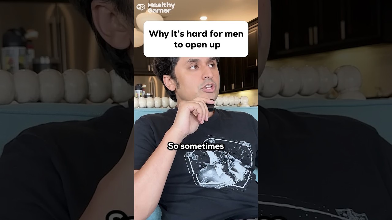 Why it's hard for men to open up