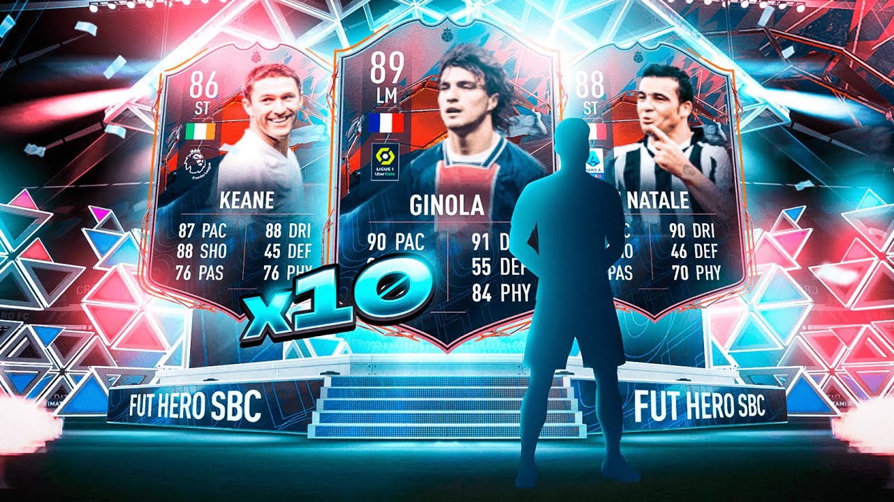 THIS IS WHAT I GOT IN 10X HERO UPGRADE PACKS! | FIFA 22 ULTIMATE TEAM