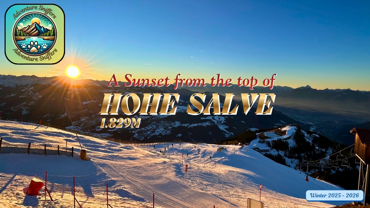 Hohe Salve: A Sunset in the heart of SkiWelt! 🌄