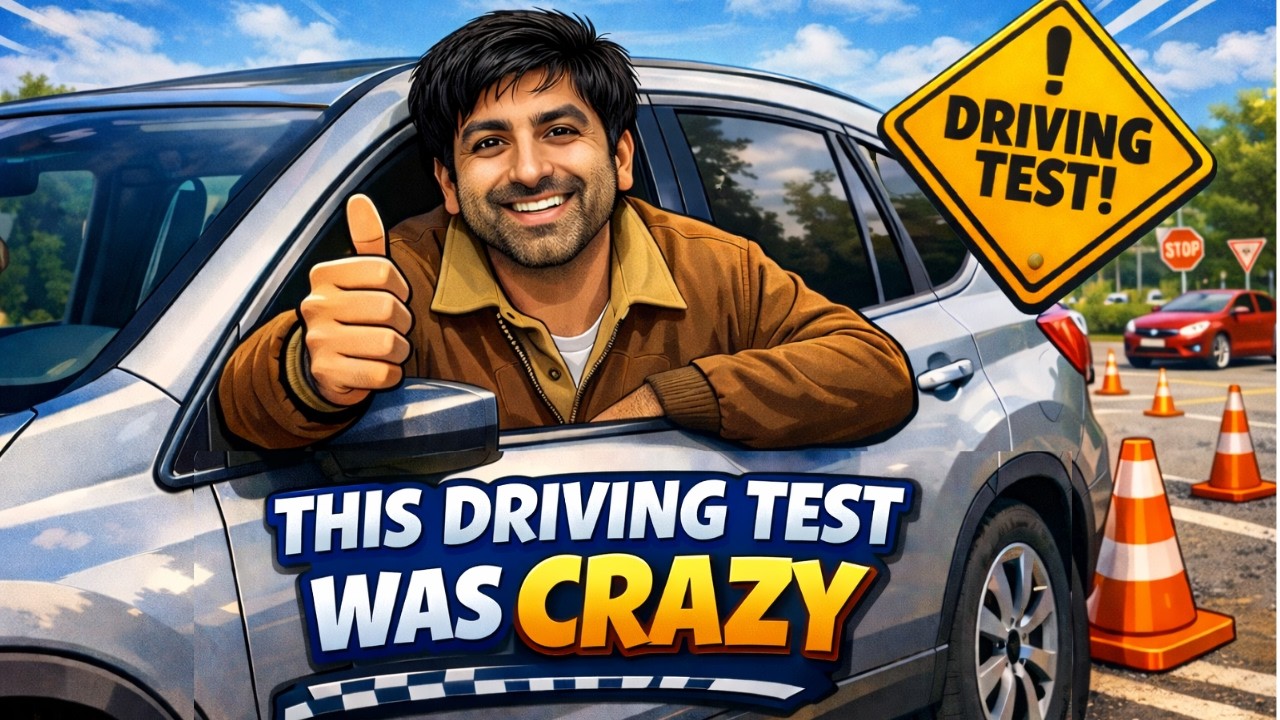 DRIVING TEST IN INDIA 🚦🚗 😨
