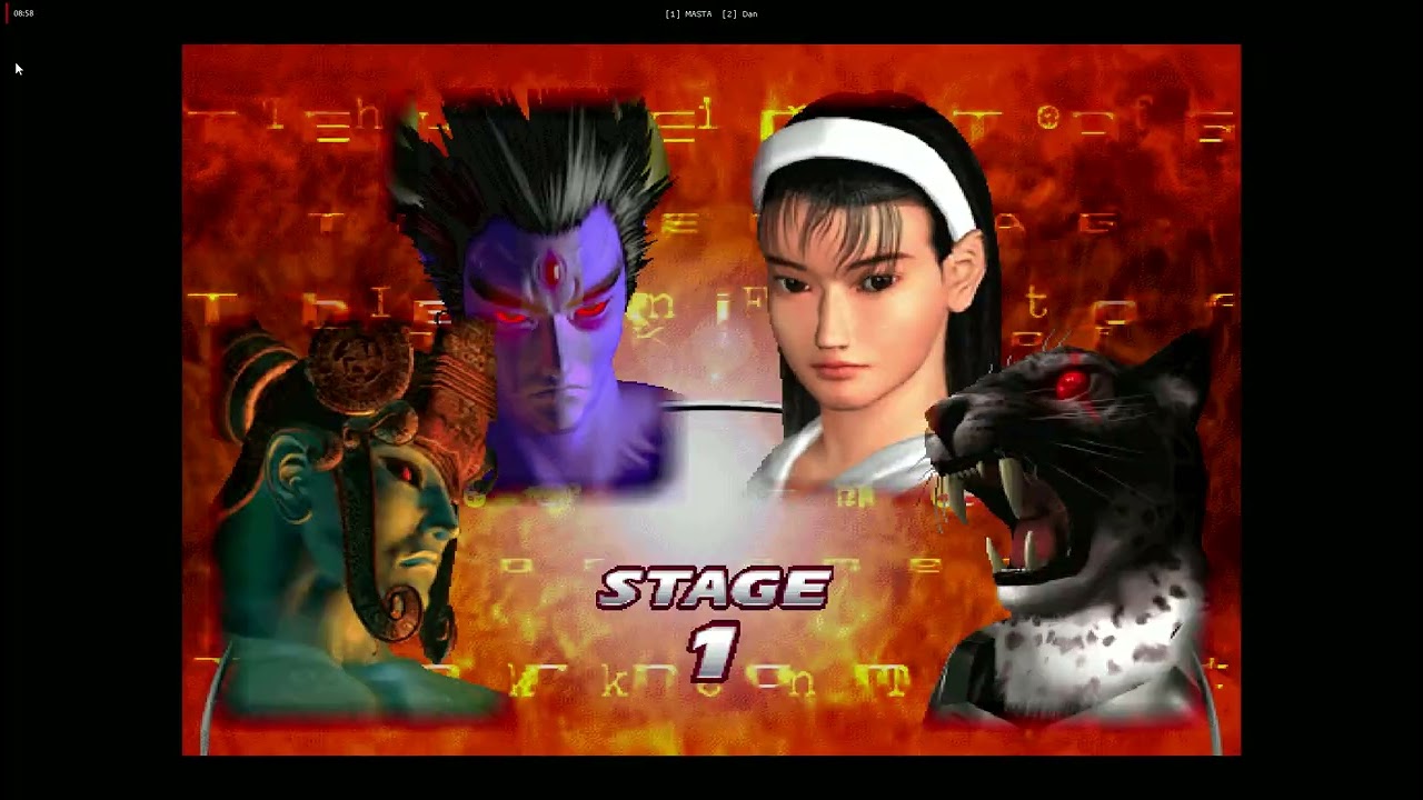 TekkenTagTournament online arcade ver MAME on Arkadyzja -=MASTA=-  [PL/UK] vs !DAN! [PL] 2025.10.21