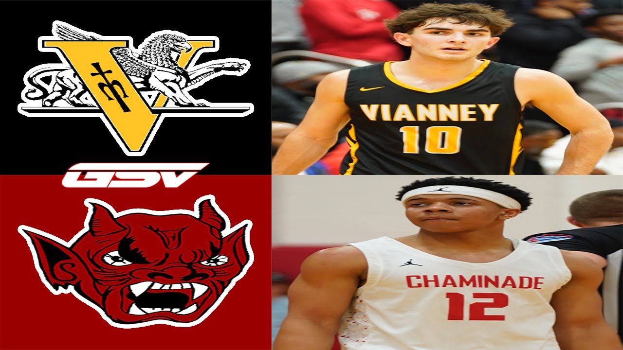 Vianney vs Chaminade: Full Game Highlights #highschoolbasketball