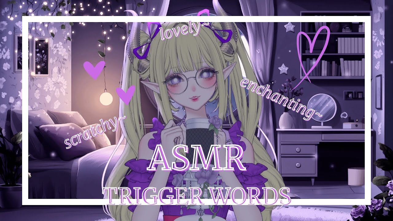 | ASMR | Trigger Words in English & German for Sleep | Whispering |