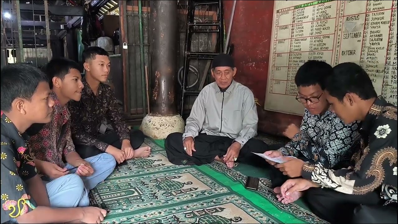 WAWANCARA KONEKTIVITAS RUANG DAN WAKTU MASJID AGUNG SANG CIPTA RASA