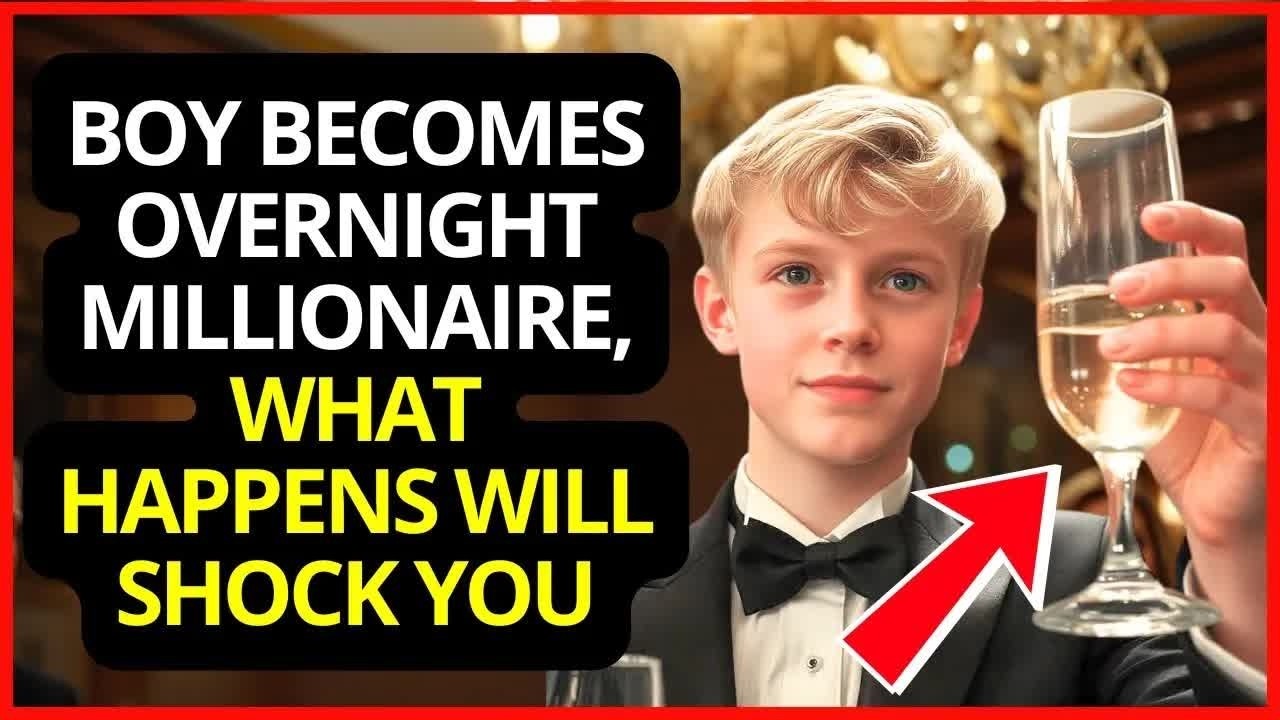 Boy Becomes Overnight Millionaire, What Happens Will Shock You.