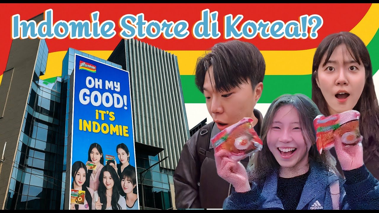 Indomie Goes to Korea! Pop-up Store Mewah di Seoul!