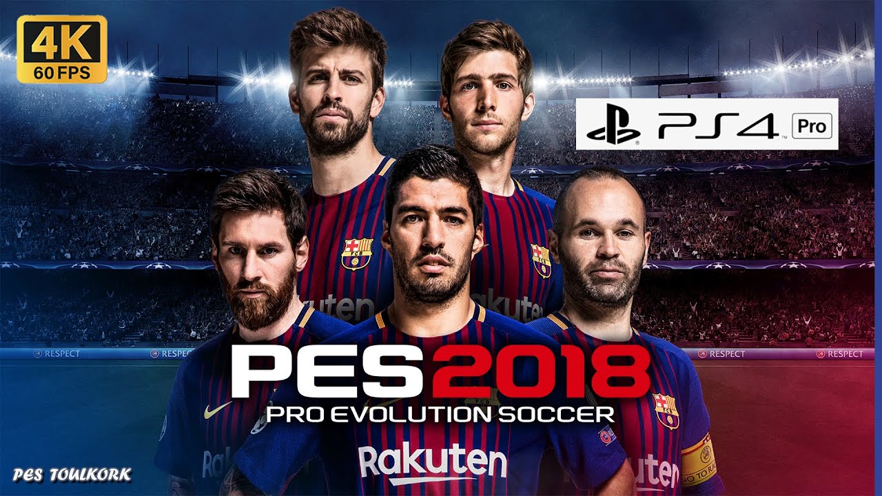 4K PES 2018 на PS4 PRO — тест игрового процесса, впечатление №99