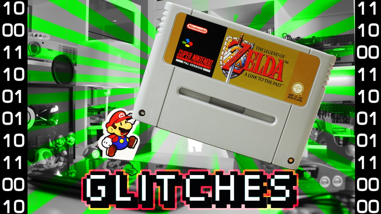 Zelda A Link To The Past Glitches - Cartridge Tilting and Glitches