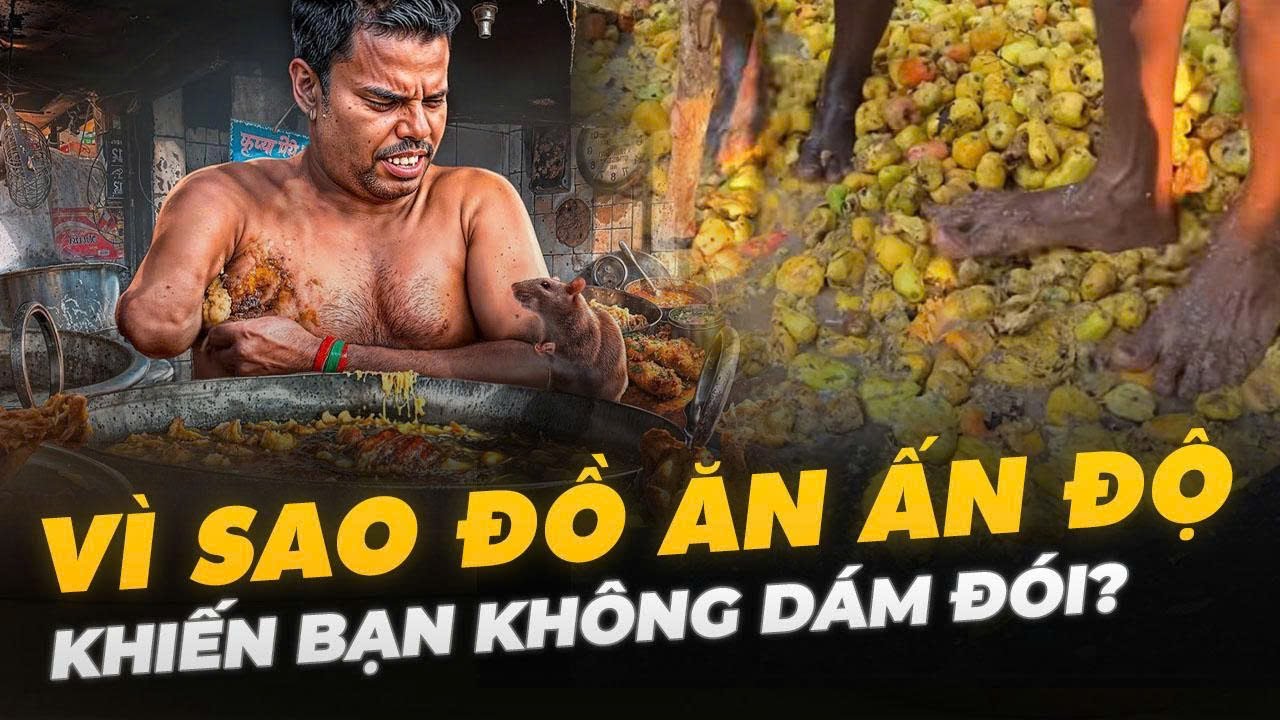 VÌ SAO ĐỒ ĂN ẤN ĐỘ KHIẾN BẠN KHÔNG DÁM ĐÓI?