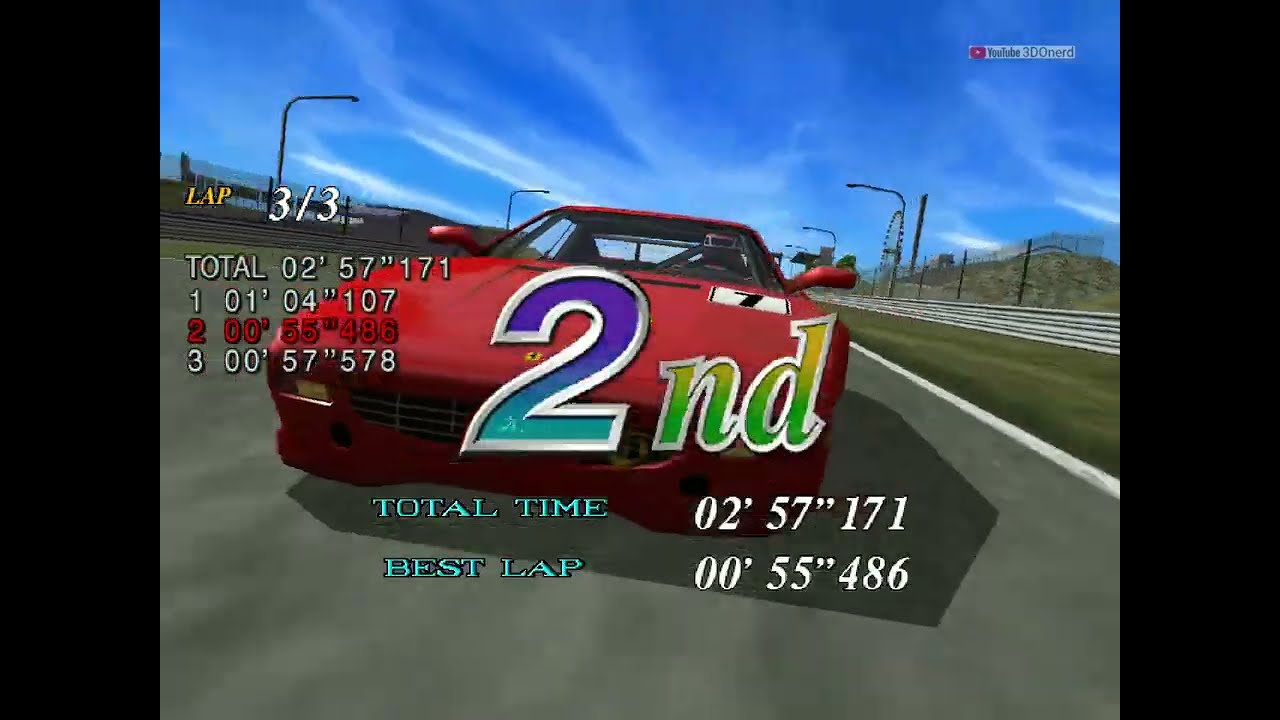 Dreamcast F355 Challenge (complete Championship) HD