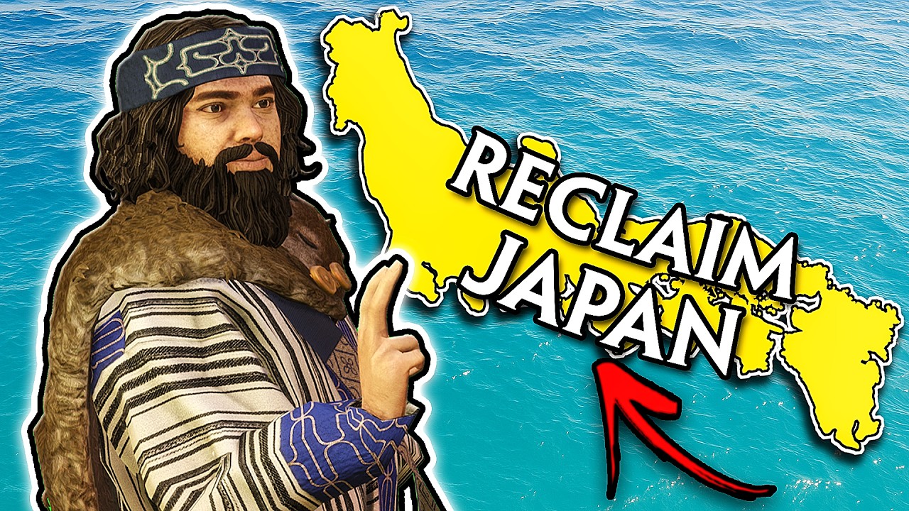 Can I TAKE BACK JAPAN as the AINU in Crusader Kings 3?