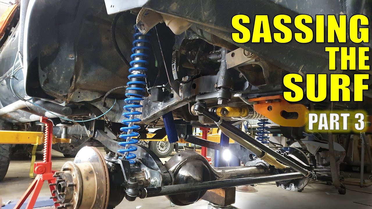SASSING THE SURF - PART 3 | Solid Front Axle Hilux HOW-TO