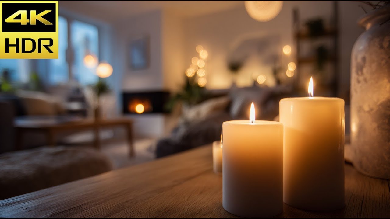 Candlelight Hygge Ambience – Cozy Evening Relaxation