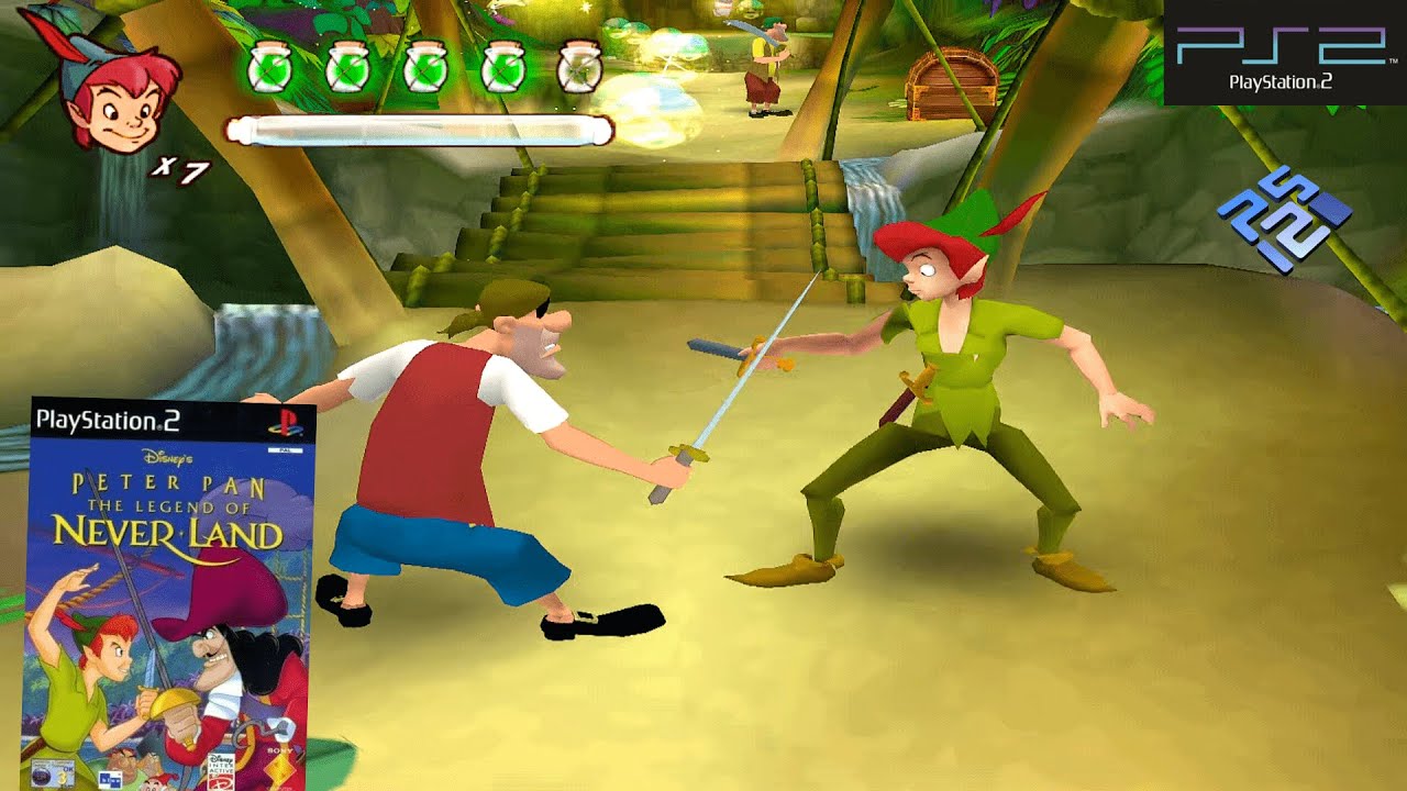 Disney's Peter Pan: The Legend of Never-Land (2005) Sony PlayStation 2 Gameplay  HD (PCSX2)