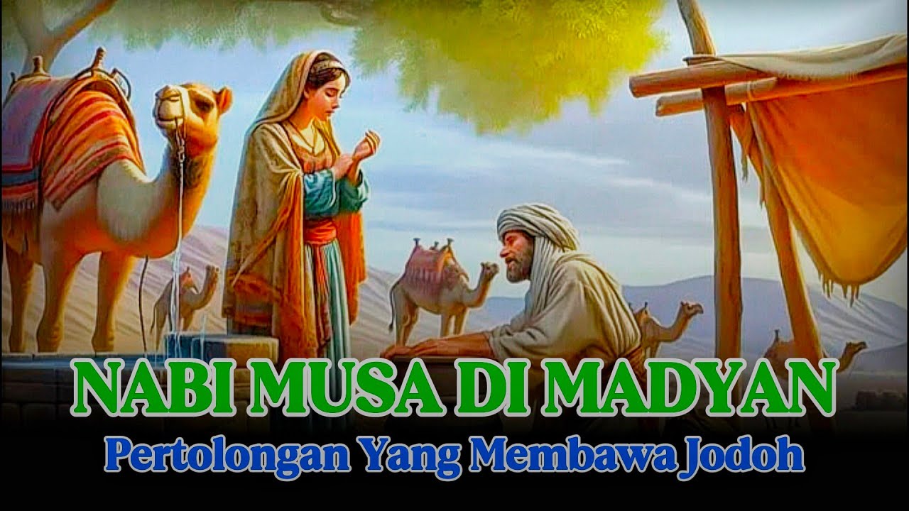 NABI MUSA DI MADYAN - PERTOLONGAN YANG MEMBAWA JODOH KISAH ISLAM INSPIRATIF
