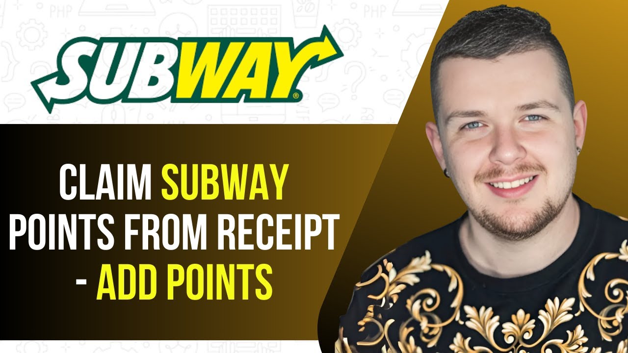 How To Claim Subway Points From Receipt &ndash; Add Points (FULL GUIDE) 2025