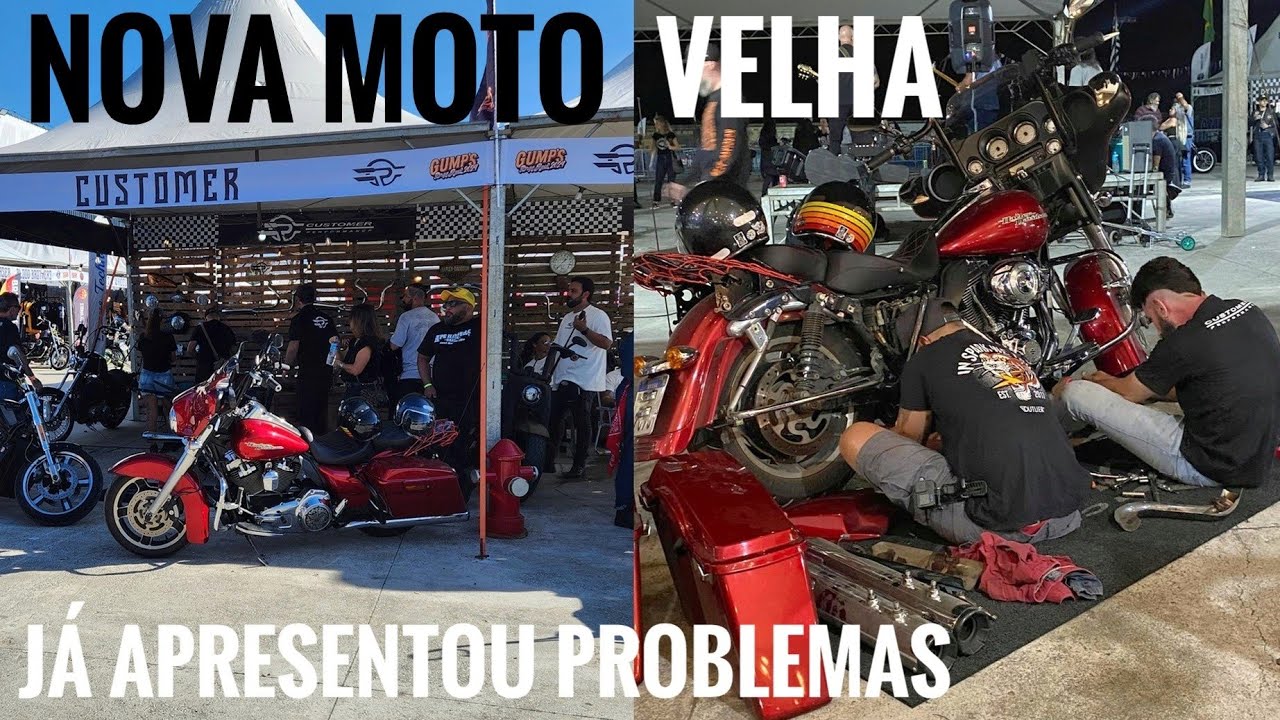 Comprei uma HARLEY de TIOZÃO e ganhei um PROBLEMA *Touring Street Glide*