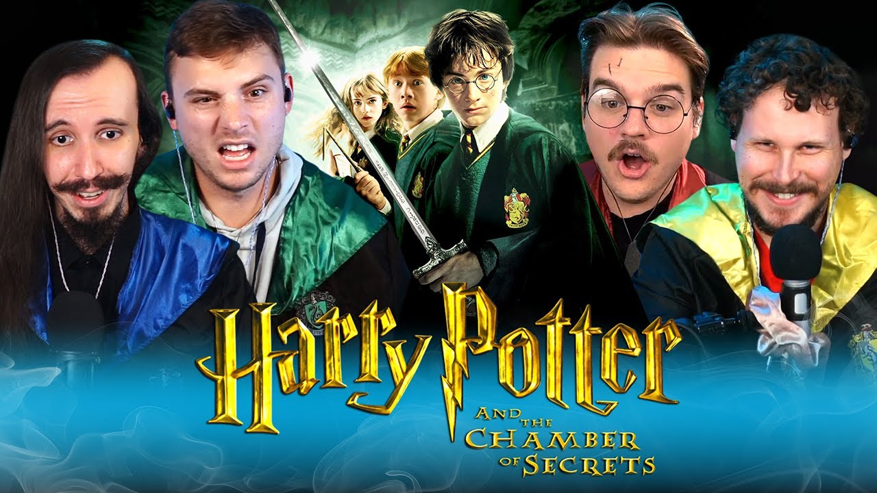HARRY POTTER AND THE CHAMBER OF SECRETS (2002) MOVIE REACTION!! - First Time Watching!