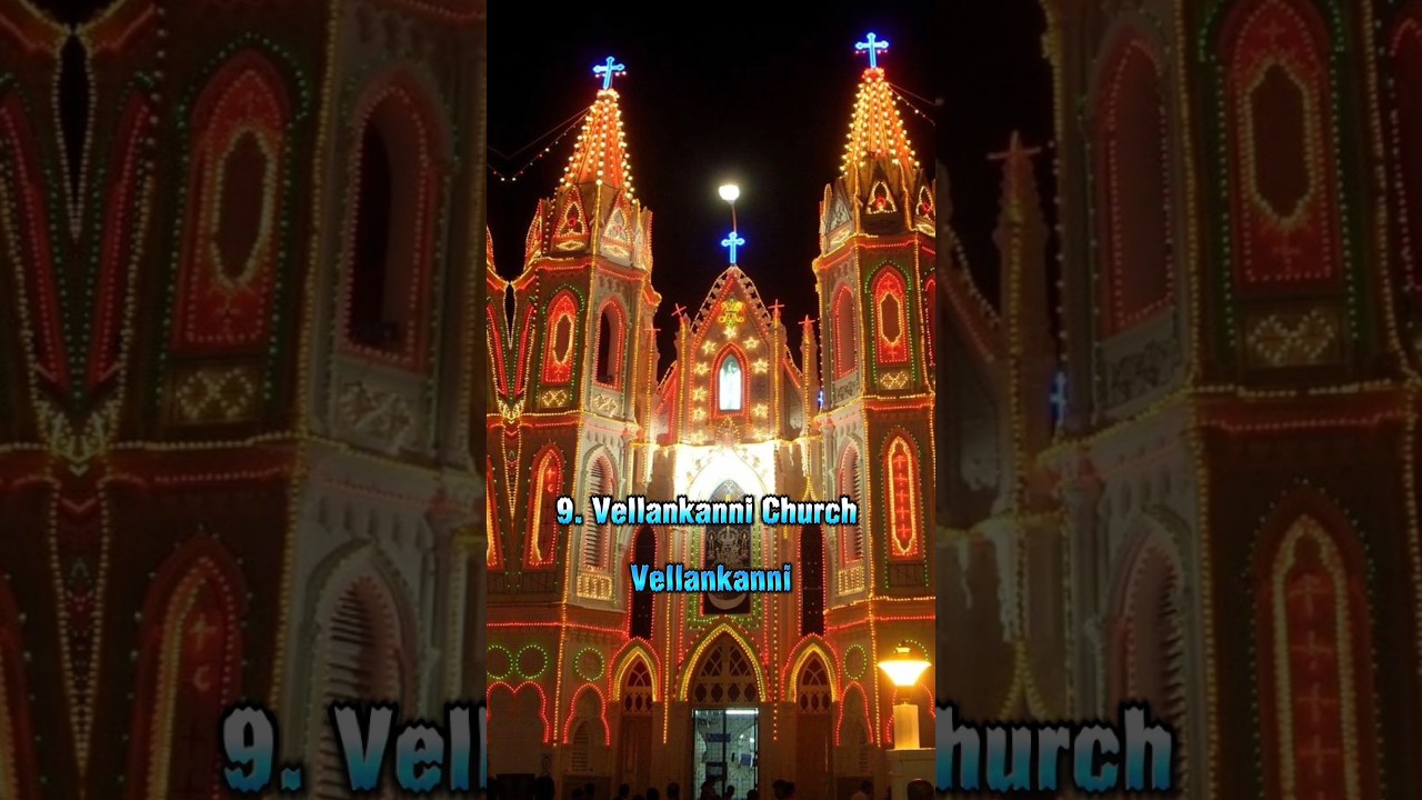 Top 10 Famous Churches in india #church #cristian  #christianity