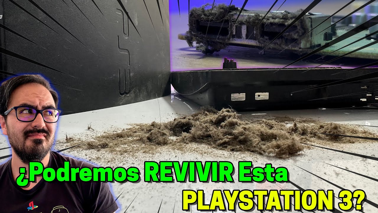 PS3 En Muy Mal Estado 😢 | POLVO - PROBLEMA HDMI - DAÑO DISCO DURO | ¿Lo Solucionamos? 🤨 | JxR