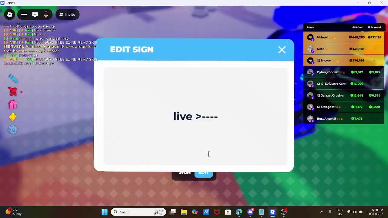 🔴Chilling and raising in pls donate with viewers (not donating),  Joins are on for everyone