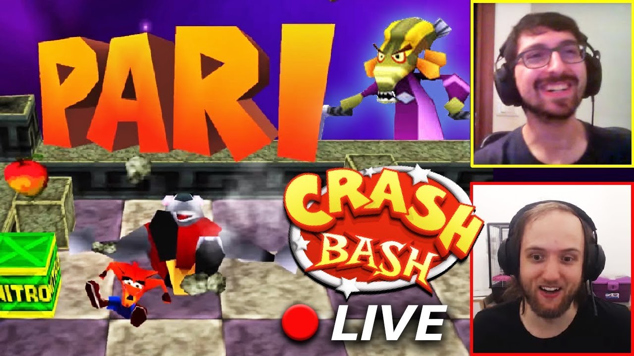 Crash Bash ONLINE Coop!!! - LIVE - Parte 2