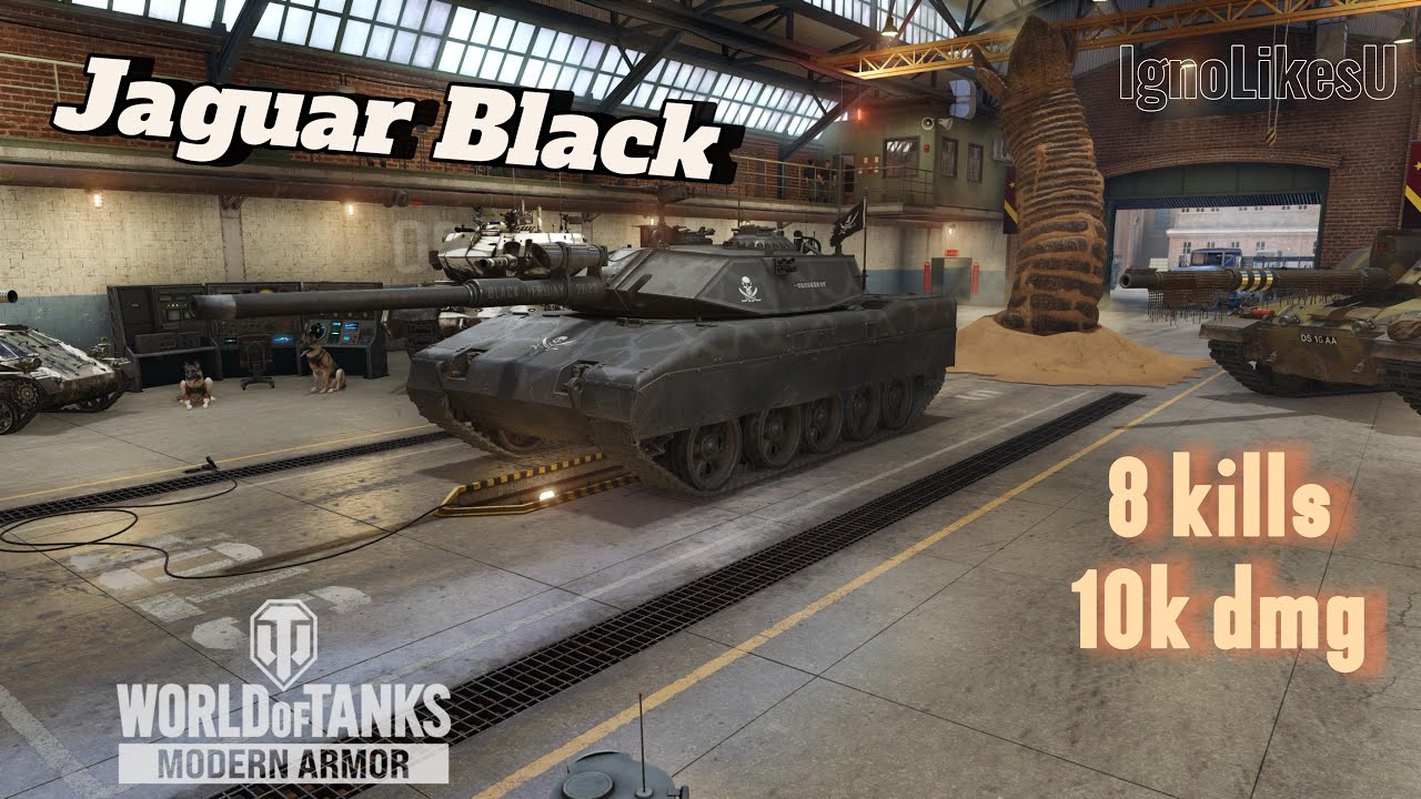 10k raw dmg and 8 kills in the Jaguar Black Friday Tank | WoTC uncut