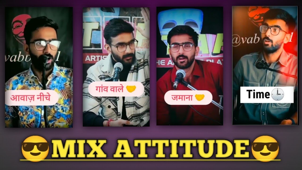 New & Old Mix Attitude Shayari 🔥 || Vabby Attitude Shayari 🔥