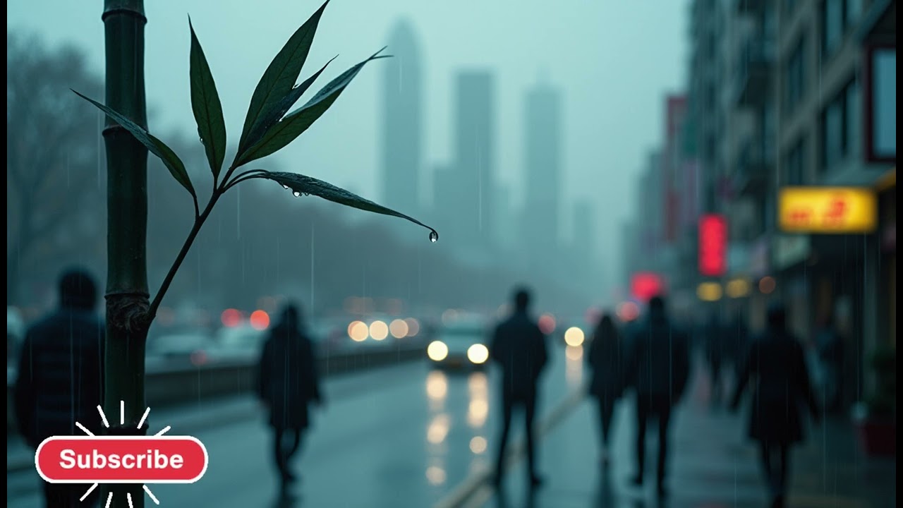 Night Study Lo-Fi: Native Flute + Rain for Instant Flow (96 BPM)