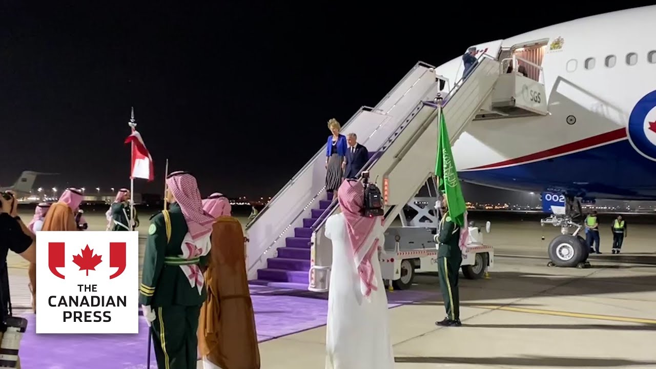 Carney arrives in Saudi Arabia