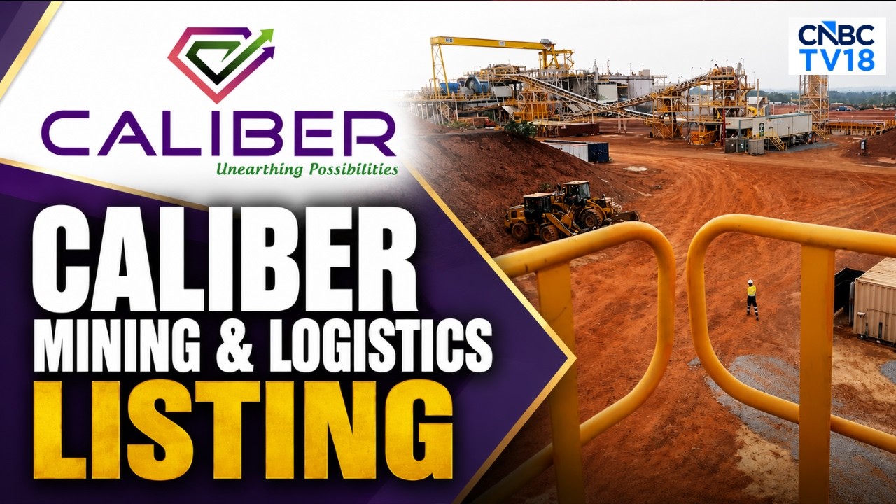 Caliber Mining IPO Listing LIVE | Caliber Mining IPO Lists On Bourses After 147x Subscription | N18L