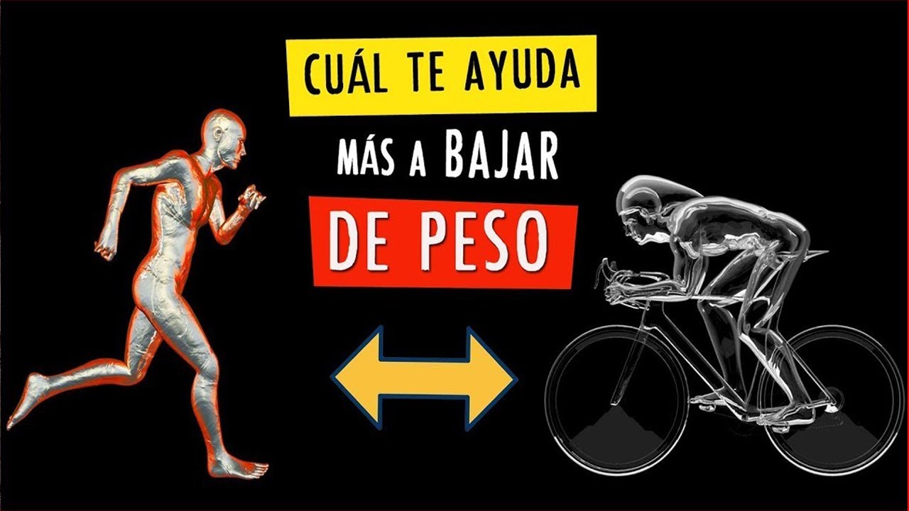 ¿Cuál QUEMA MÁS CALORÍAS 🔥?: CORRER vs BICICLETA