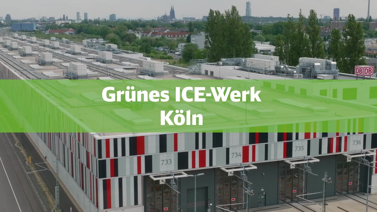 Grünes ICE-Werk