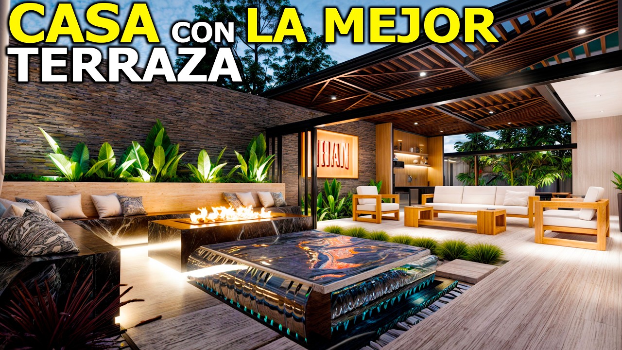 HERMOSA CASA con una TERRAZA IDEAL