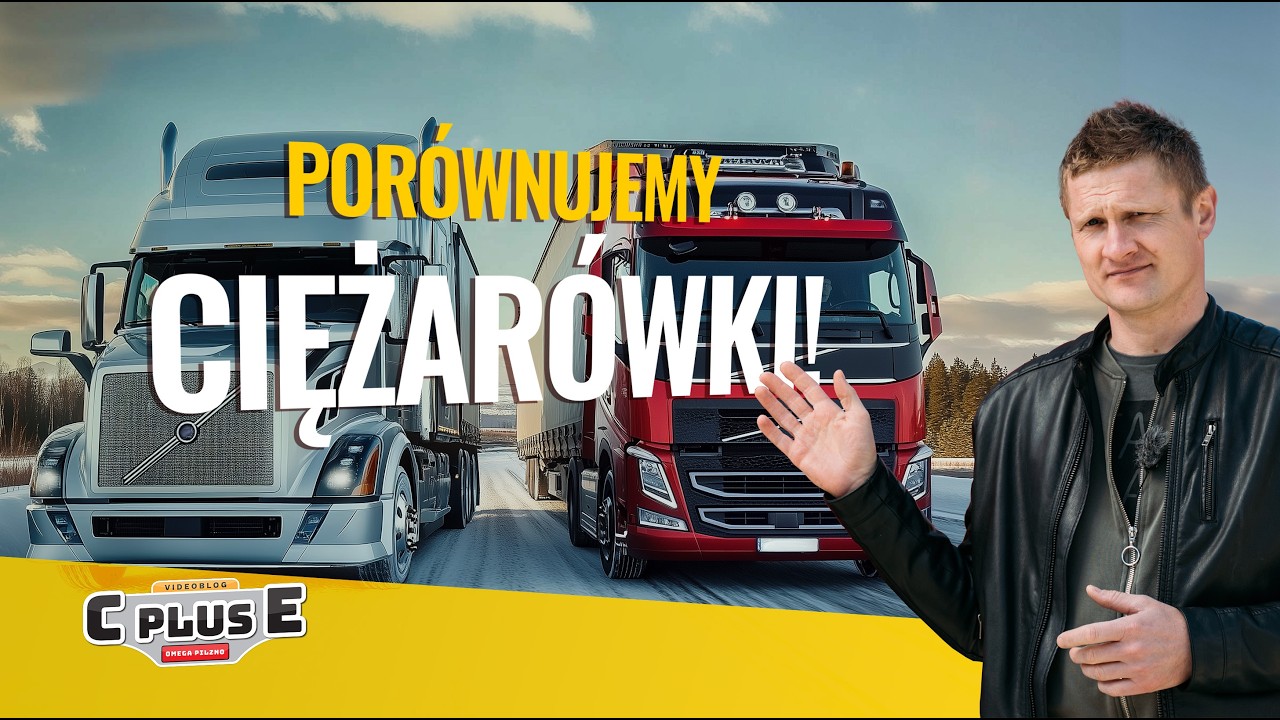 Ciężarówki w USA i w Europie - skąd te różnice?