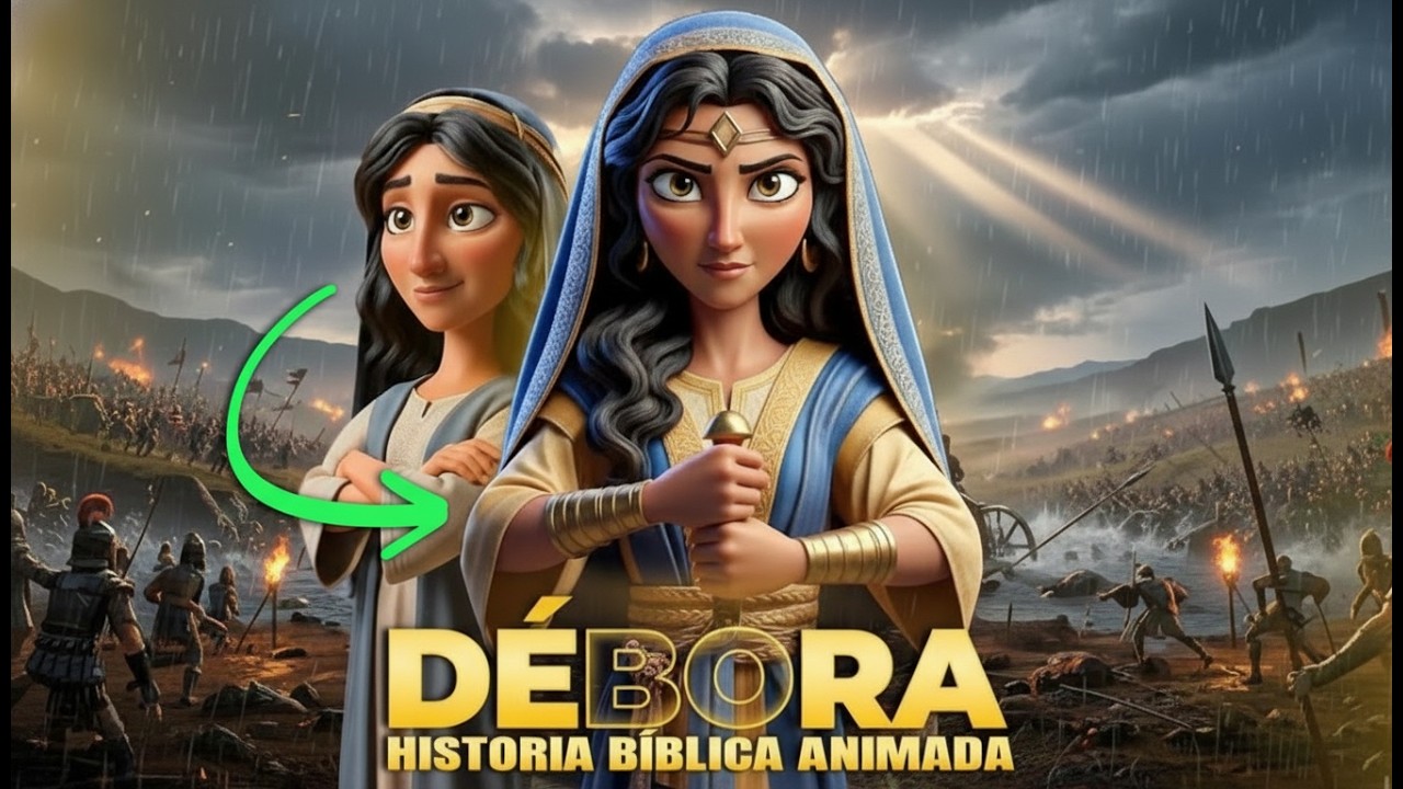 ¡DÉBORA! De Mujer Común… a Jueza de Israel | Historia Bíblica Animada